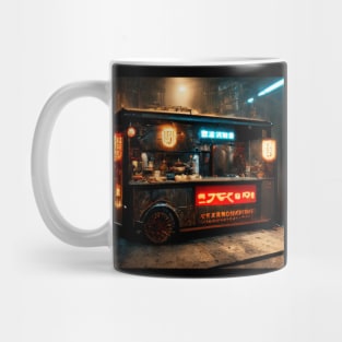 Ramen Stall - Cyberpunk Cityscapes Mug